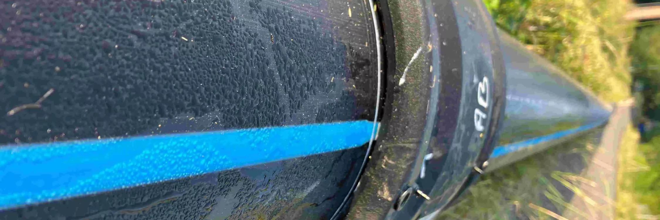 Tuyau en PE100 à bande bleue pour réseau d'eau potable avec manchon electro soudé