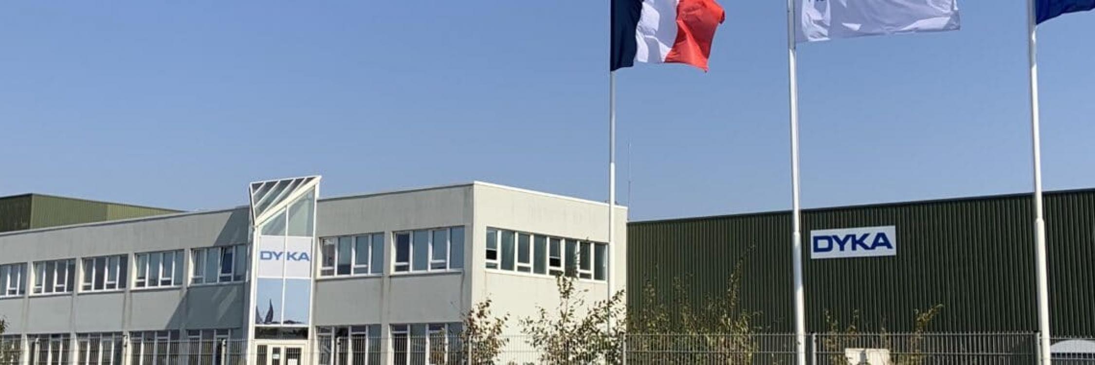 Usine de production de thermoplastiques de DYKA à Bourges France