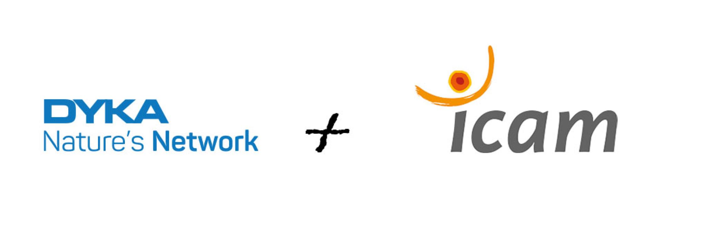 Logo DYKA et Logo Icam